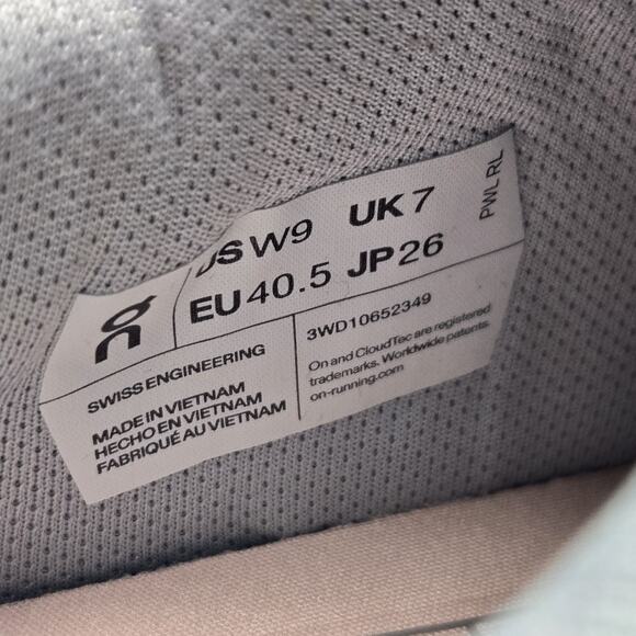 NEW On Cloud The Roger Advantage 2 Womens Size 9 Court Tennis Shoes White - Picture 10 of 12